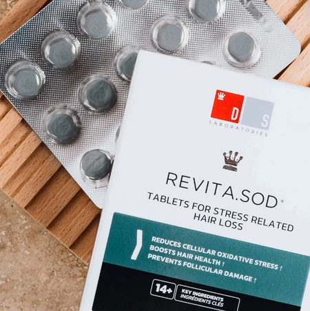 Revita.SOD antioxidačné tablety na vypadávanie vlasov spôsobené stresom