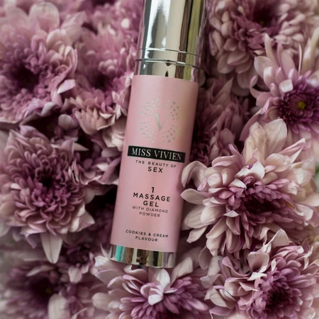 Masážny gél s diamantovým práškom