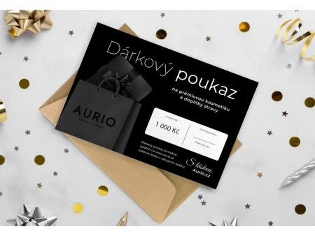 Darčeková poukážka v hodnote 1 000 Kč