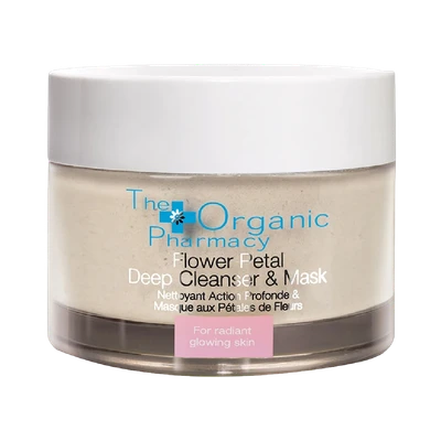 Hĺbkové čistenie a exfoliačná maska z kvetinových lístkov