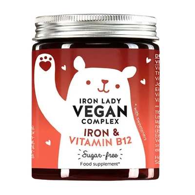 Iron Lady Vegan Complex vitamíny so železom