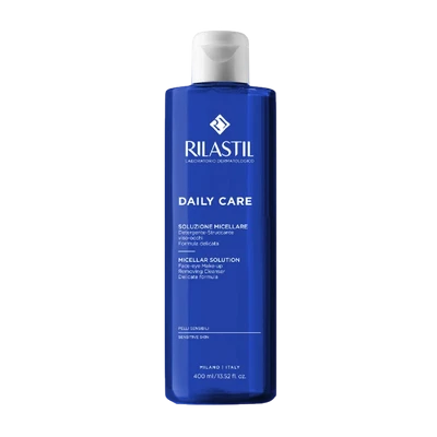 Denná starostlivosť Micelárna voda s minerálnym roztokom na čistenie a peeling 400 ml