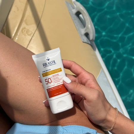 Ochranný krém proti starnutiu Age Repair s vysokým UV filtrom SPF 50+