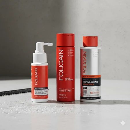 Súprava proti vypadávaniu vlasov pre mužov