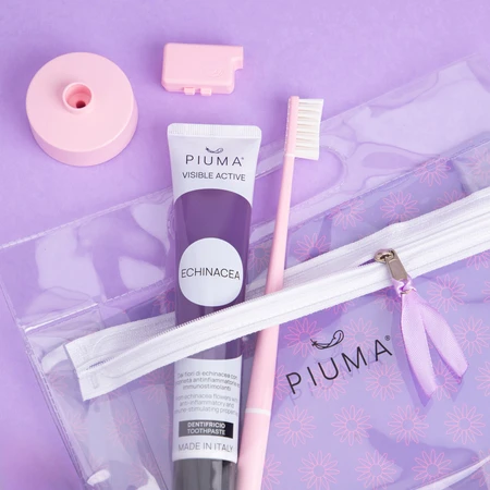 Echinacea Baby Pink darčekový set pre protizápalovú starostlivosť o zuby