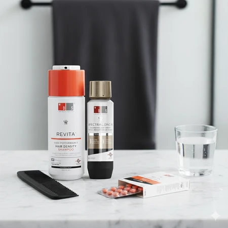 Súprava na podporu rastu vlasov