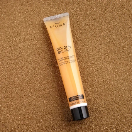 Antibakteriálna zubná pasta s pravým zlatom