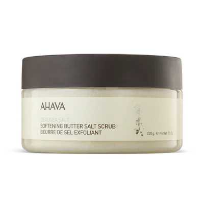 Zmäkčujúci maslový soľný peeling cukrový peeling