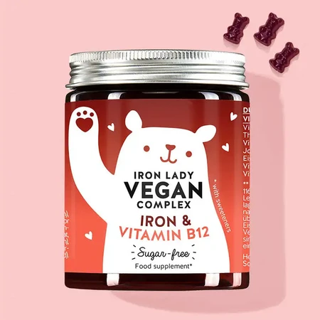 Iron Lady Vegan Complex vitamíny so železom
