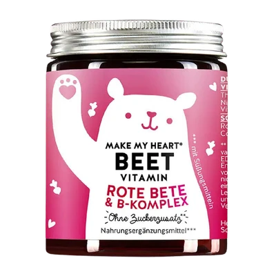 Vitamíny Make my Heart Beet s červenou repou na podporu srdca