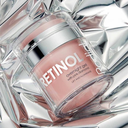 Pink Diamond Retinol Overnight Gel vyhladzujúci nočný gél s retinolom